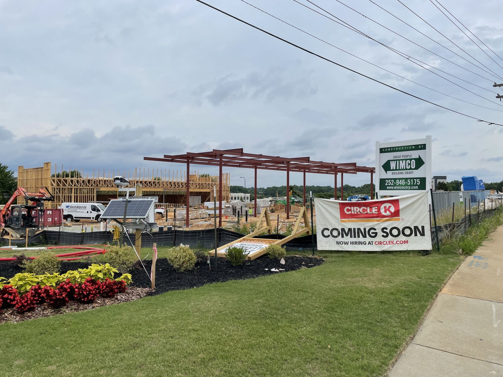 Circle K under construction